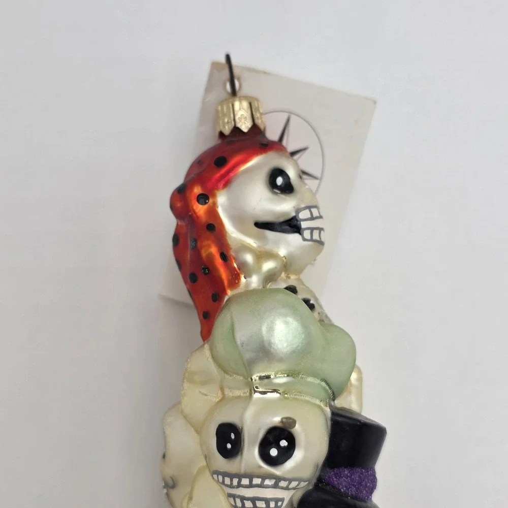 1999 Christopher Radko Skeleton Crew Pirate 7